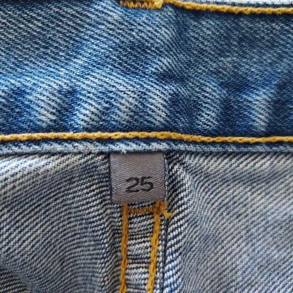 Carmar Denim Distressed Skirt Size 25